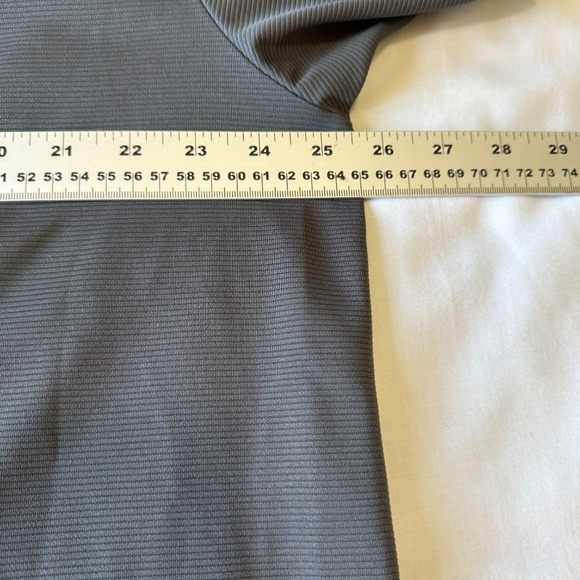 Ben Hogan Performance Mens Ribbed Golf Polo Shirt Gray Size 2XL Clubhouse Preppy - Picture 8 of 13